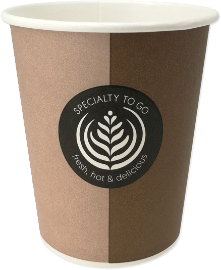 Kaffeebecher to go 0,25l mit DSD & EWK-Fonds Gebühr